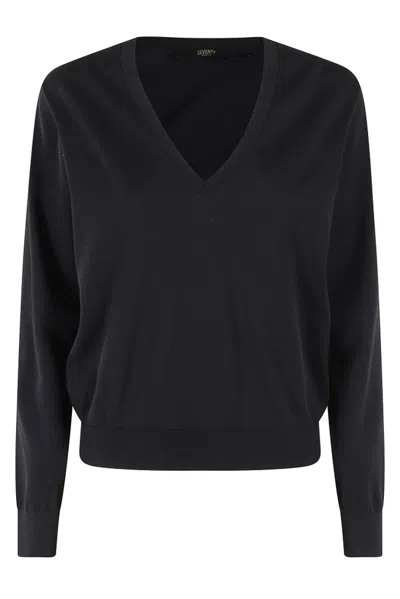 Seventy Cotton T-shirt In 黑色