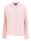 Seventy Long-sleeve Button-down Shirt In Pink