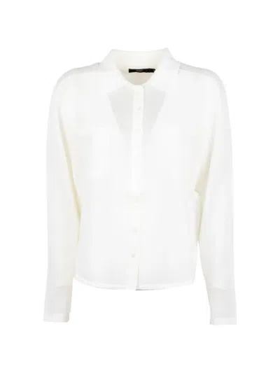 Seventy Long-sleeve Pocket Shirt In White