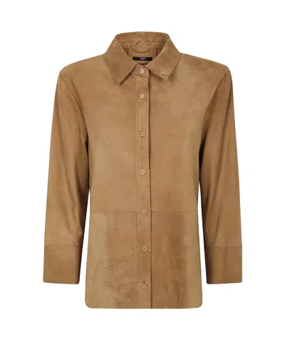 Seventy Long Sleeve Shirt In Khaki