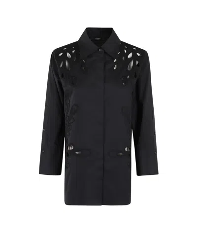 Seventy Long-sleeved Shirt In Black