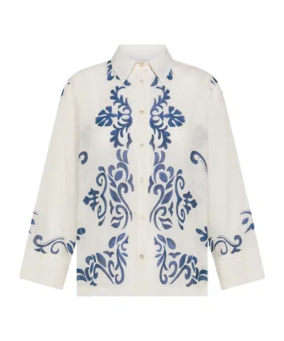 Seventy Long-sleeved Shirt In White