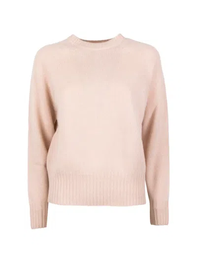 Seventy Long-sleeve Ribbed-trim Sweater In Neutral