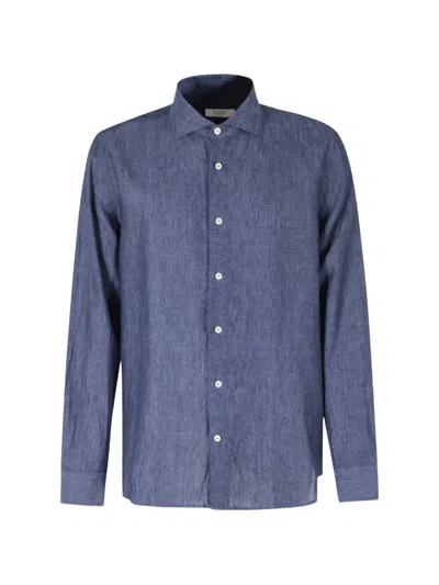 Seventy Long-sleeve Shirt In Blue
