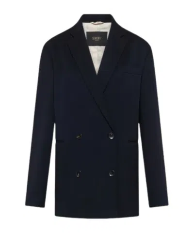 Seventy Long-sleeved Blazer In Blue