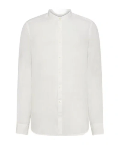 Seventy Mandarin Collar Linen Shirt
