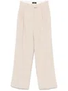 Seventy Lightweight Melange Trousers In Neutrals