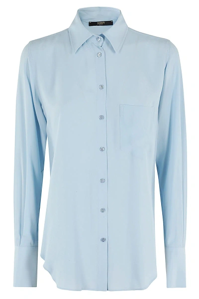 Seventy Misto Seta In Azzurro