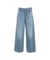 Seventy + Mochi 'ali Tab'' Wide Leg Jeans In Blue