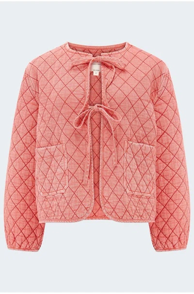 Seventy + Mochi Aria Jacket In Mineral Red