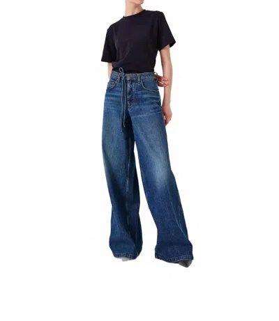 Seventy + Mochi Bay Wide Leg Jean In Idaho Vintage In Multi
