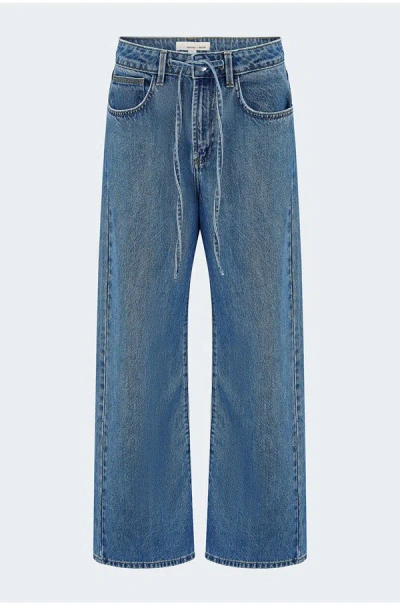 Seventy + Mochi Blake Wide Jean In Dark Weekender