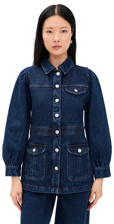 Seventy + Mochi Demi Jacket Idaho In Blue