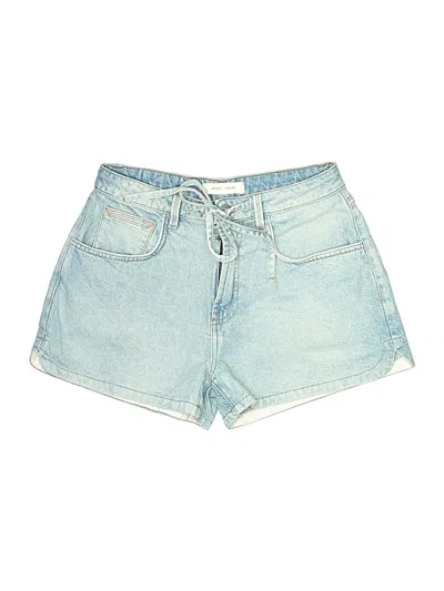 Pre-owned Seventy + Mochi Denim Shorts In Blue