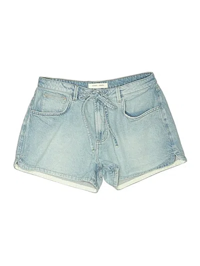 Pre-owned Seventy + Mochi Denim Shorts In Blue
