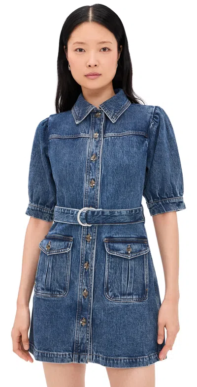Seventy + Mochi Drew Denim Dress Napa In Blue