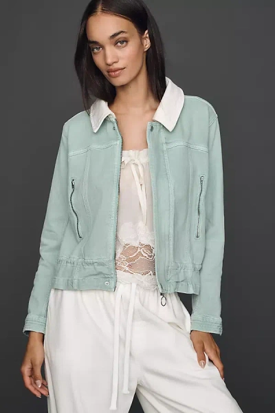 Seventy + Mochi Fai Jacket In Green