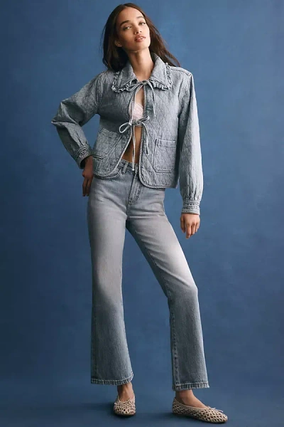 Seventy + Mochi Gigi High-rise Straight-leg Jeans In Blue