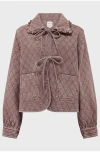 Seventy + Mochi Heidi Jacket In Washed Mocha In Brown