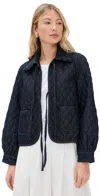 Seventy + Mochi Heidi Jacket Indigo Rinse In Blue