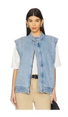 Seventy + Mochi Juno Sleeveless Jacket In Blue