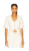 Seventy + Mochi Lea Top In White