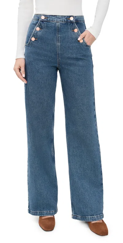 Seventy + Mochi Margot Jeans Pasadena In Purple