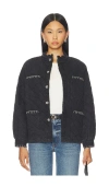 Seventy + Mochi Quilted Pablo Jacket In Black