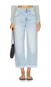 Seventy + Mochi Blake High-rise Wide-leg Tie-waist Jeans