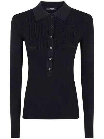 SEVENTY POLO SHIRT,MT3785.990351 999 BLACK