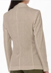 Seventy Mud Grey Wool Jacket In Neutral