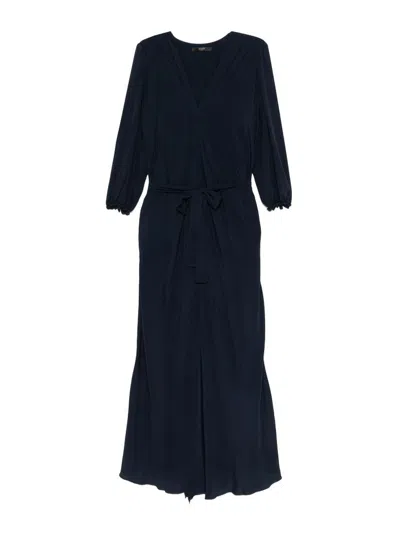 Seventy Navy Blue Midi Dress