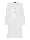 Seventy Notched-lapel Coat In White