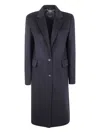 Seventy Notched-lapel Coat In Black