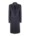 Seventy Notched-lapel Coat In Blue