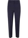 Seventy Pressed Crease Tailored Trousers In Blue