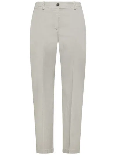Seventy Elastic-waistband Trousers In Gray