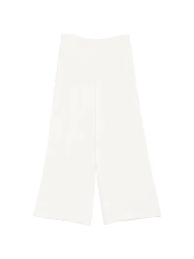 Seventy Pantalone A Zampa Larga Panna Chiaro  In White