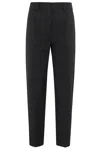 Seventy Four-pocket Straight-leg Casual Pants In Black