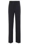 Seventy Cotton Straight-leg Trousers In Blu