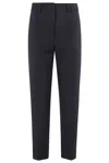 Seventy Four-pocket Straight-leg Casual Pants In Blue