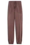 Seventy Drawstring Casual Pants In Black
