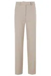 Seventy Tailored Ice Color Pants In Ghiaccio