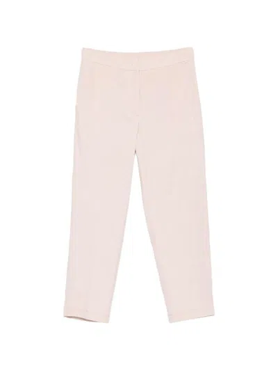 Seventy Pantaloni In Lino E Cotone Rosa Casual  In Pink