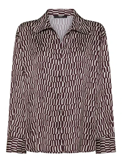 Seventy Patterned Top In Brown