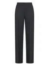Seventy Pinstripe Trousers In Blue