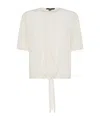 Seventy Pleat-detailed Shirt In White