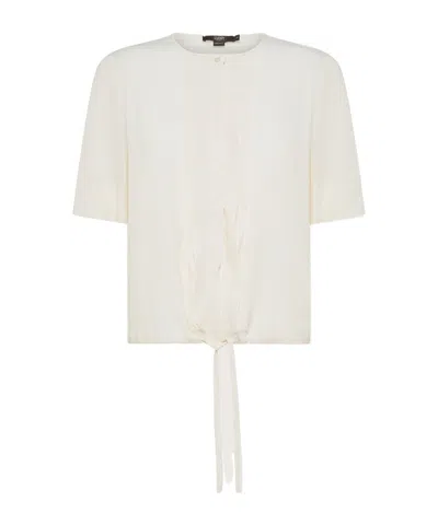 Seventy Pleat-detailed Shirt In White