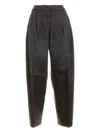 Seventy Pleated-front Trousers In Gray