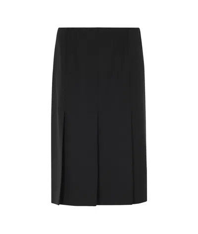 Seventy Pleated Skirt In Black